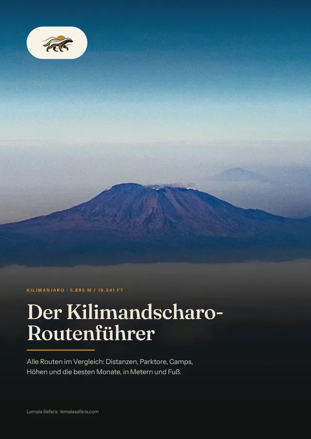 Titelseite von Der Kilimandscharo-Routenführer