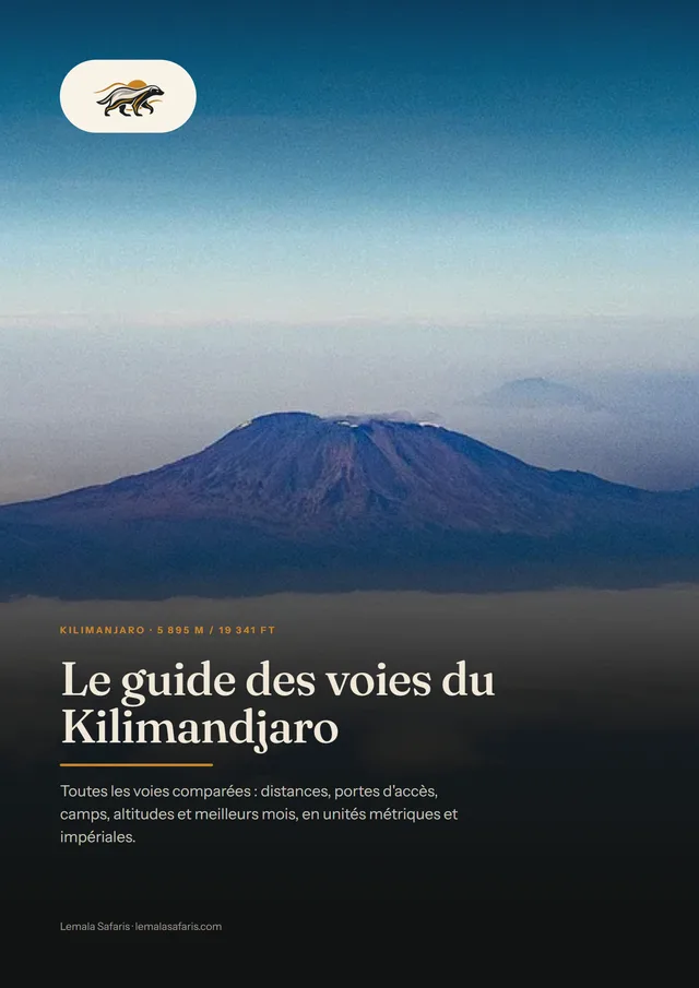 Couverture de Le guide des voies du Kilimandjaro