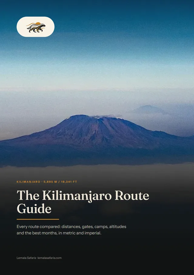 Cover of The Kilimanjaro Route Guide