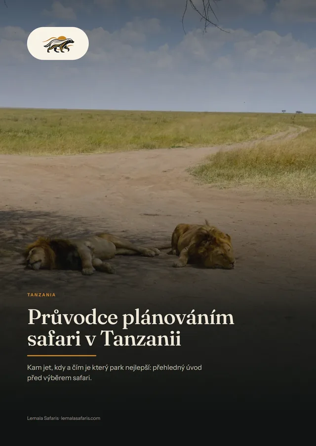 Obálka: Průvodce plánováním safari v Tanzanii