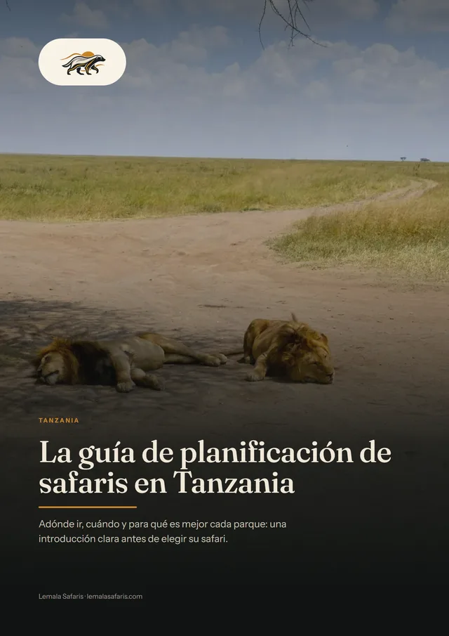 Portada de La guía de planificación de safaris en Tanzania