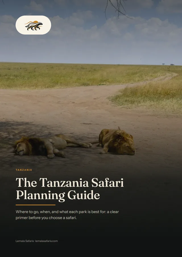 Cover of The Tanzania Safari Planning Guide